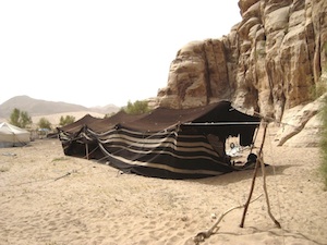 Bedouin tent